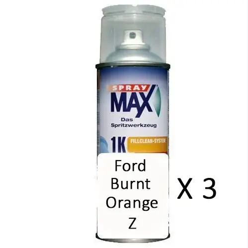 Auto Touch Up Paint Ford Burnt Orange Z X 3 1