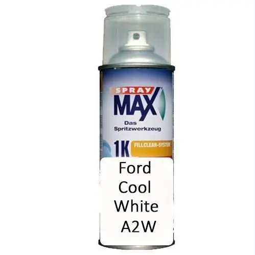 Auto Car Touch Up Can Ford Cool White A2w 1