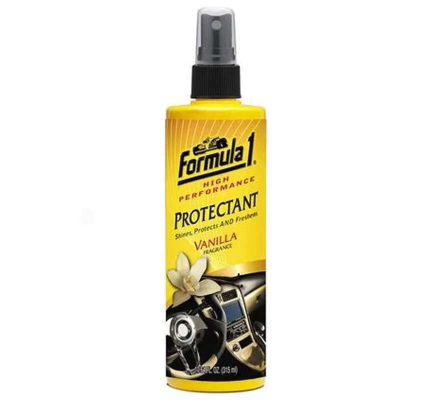 Formula 1 Auto Car Care Protectant Shines Freshens - Vanilla Fragrance 315Ml 1