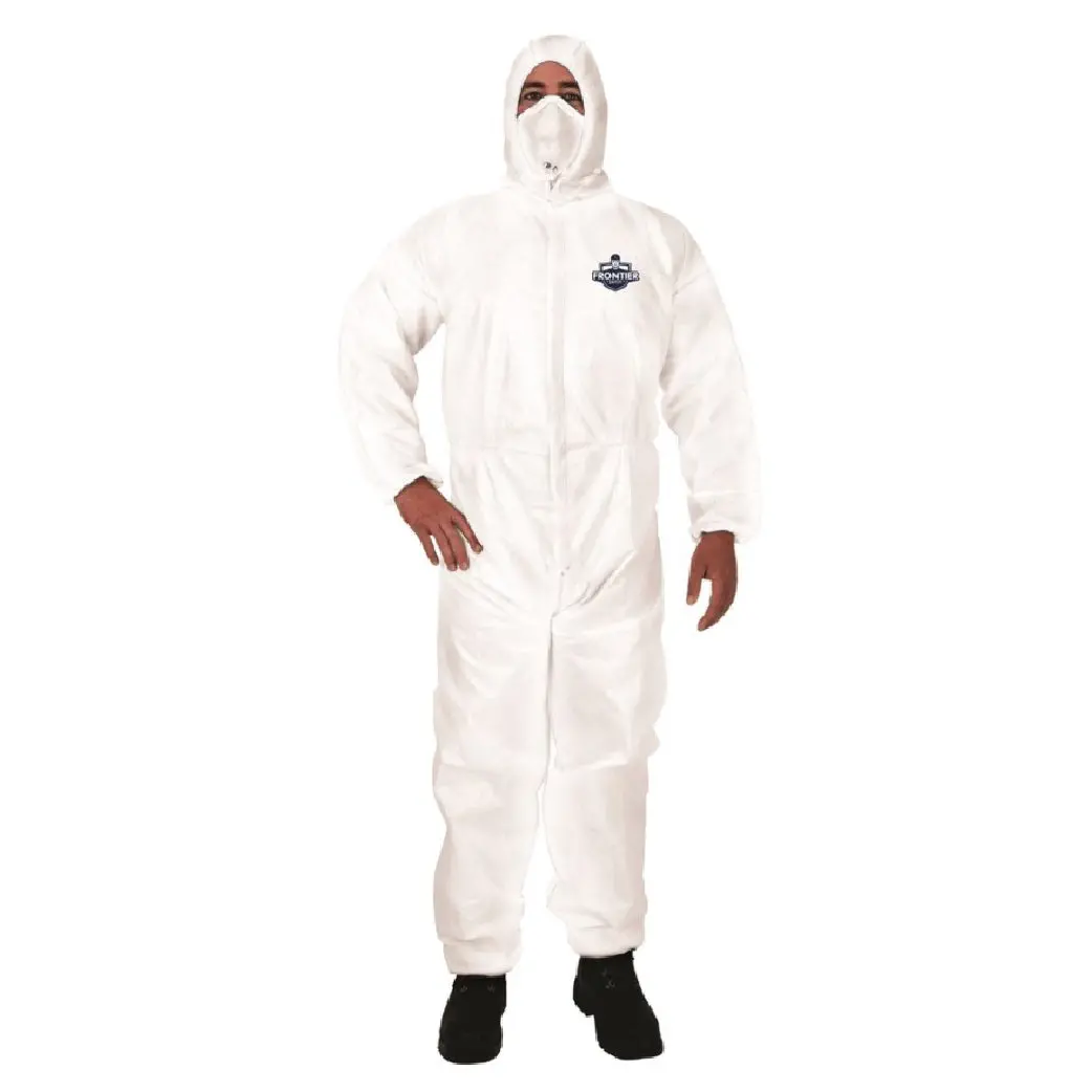 Frontier Frcvrlmpbww T-5/6 Microporous Coverall 1