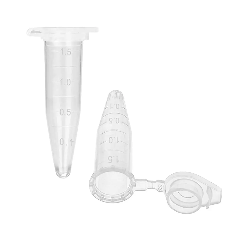 Disposable Microcentrifuge Tubes, 1.5 Ml, Bag Of 500 1