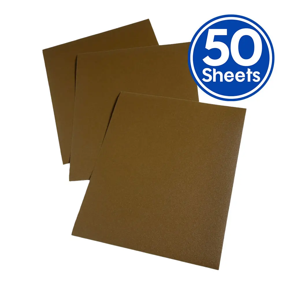 3M 314 Wet Or Dry Paper Sheet P320 - P1200 Choose Grit 230Mm X 280Mm X 50 Pack 1