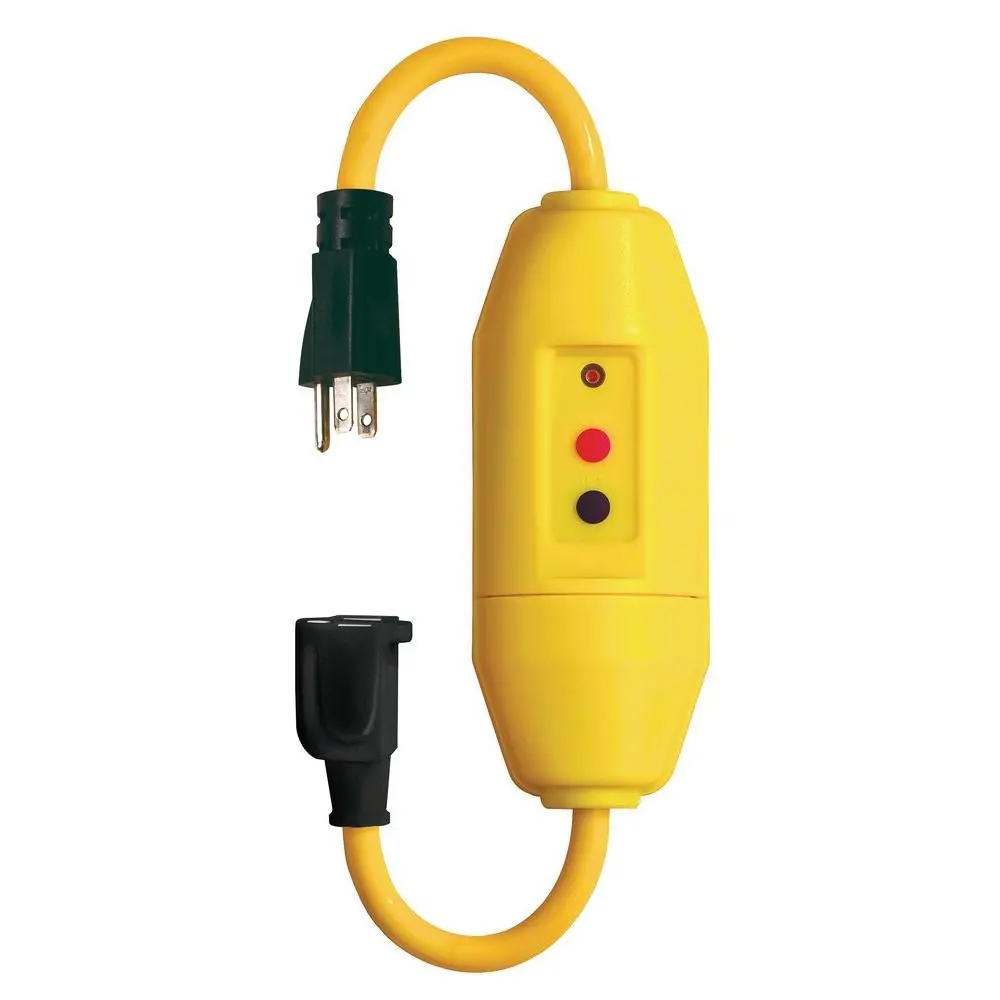 In-Line Gfci Cord, 18" 1