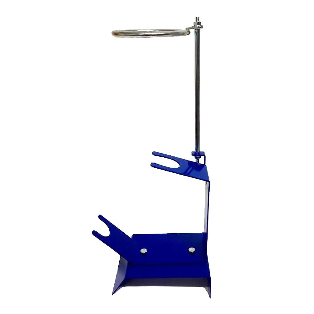 Anest Iwata Three 3 Piece Gravity Feed Spray Gun Holder Blue 1