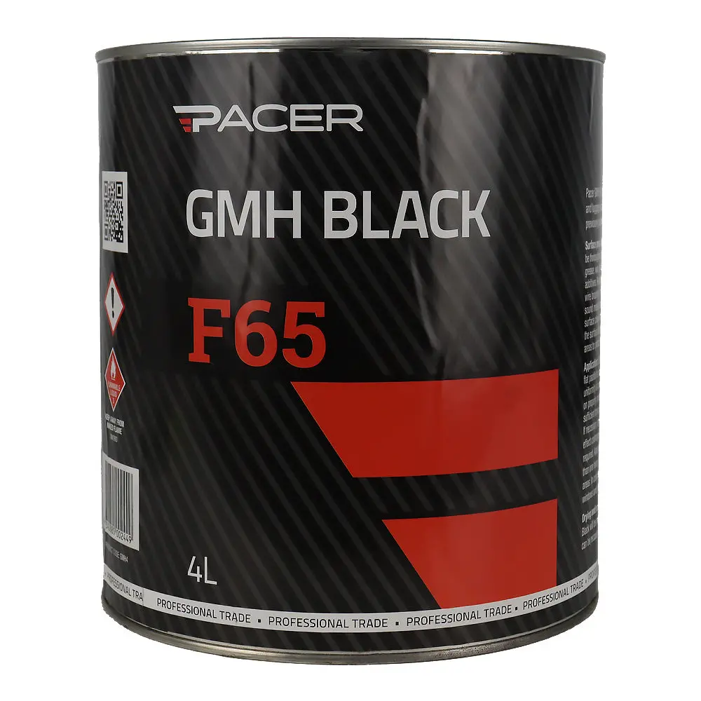 Pacer F65 Gmh Black Acrylic Paint 4L Professional Automotive Durable 1