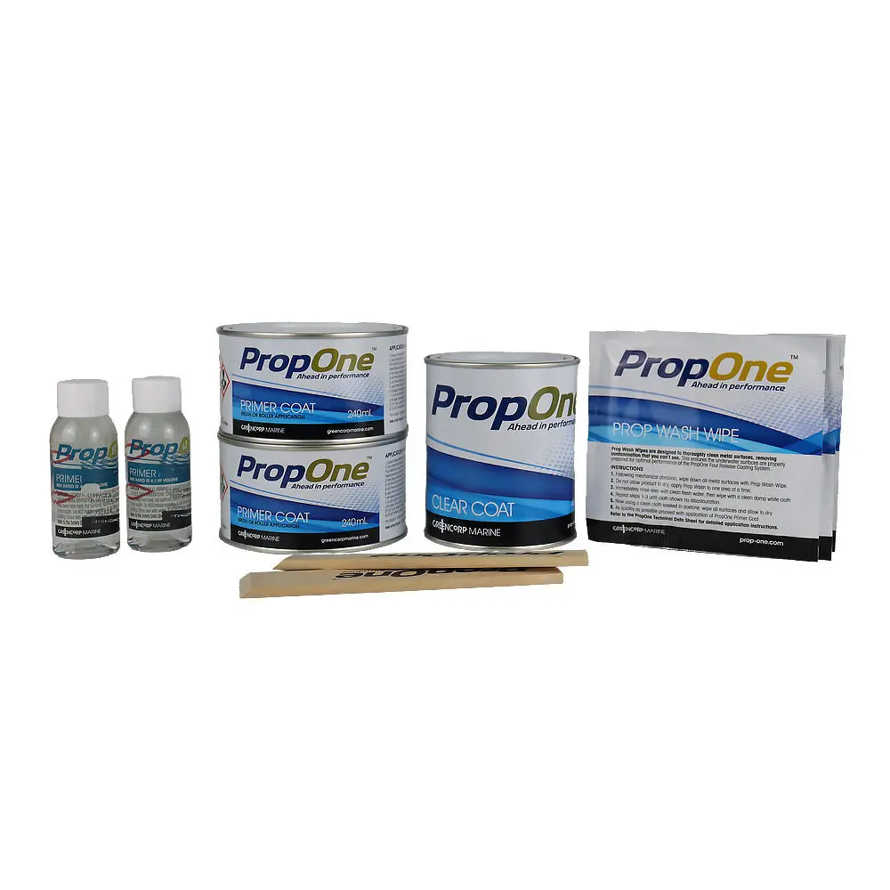 Prop One 1L Foul Release Coating Kit Propeller Antifoul Propgold 1
