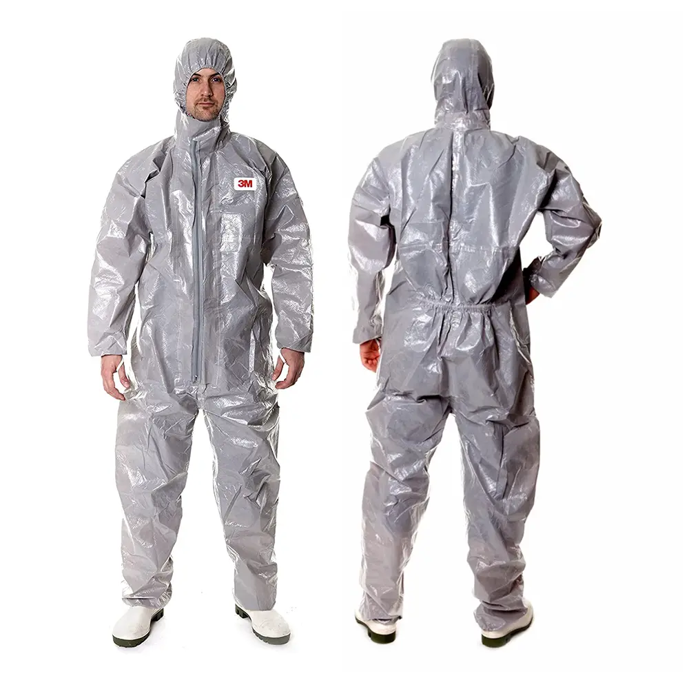 3M Chemical Heavy Duty Protective Suit Overall Coverall 4570 Type 3/4/5/6 - 2Xl 1