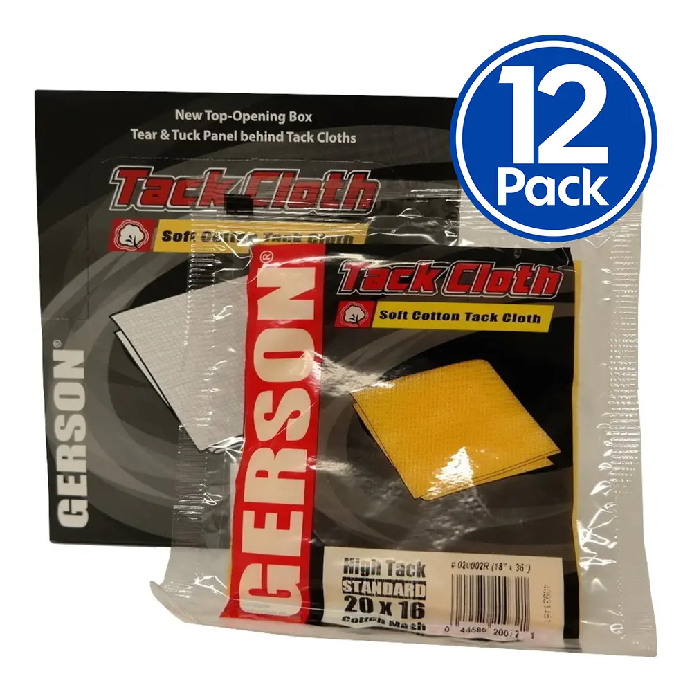 Gerson High Tack Soft Cotton Mesh Yellow Standard Cloth 20 X 16 X 12 Pack Box 1