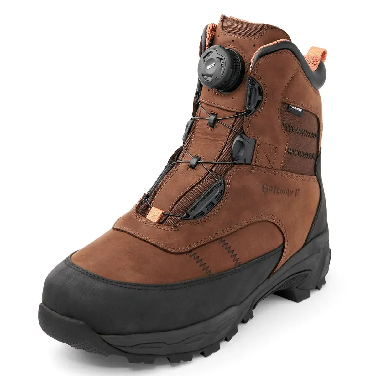 Gateway1 Estate Beater 7" Speed Lacing Boots - Dark Brown 1