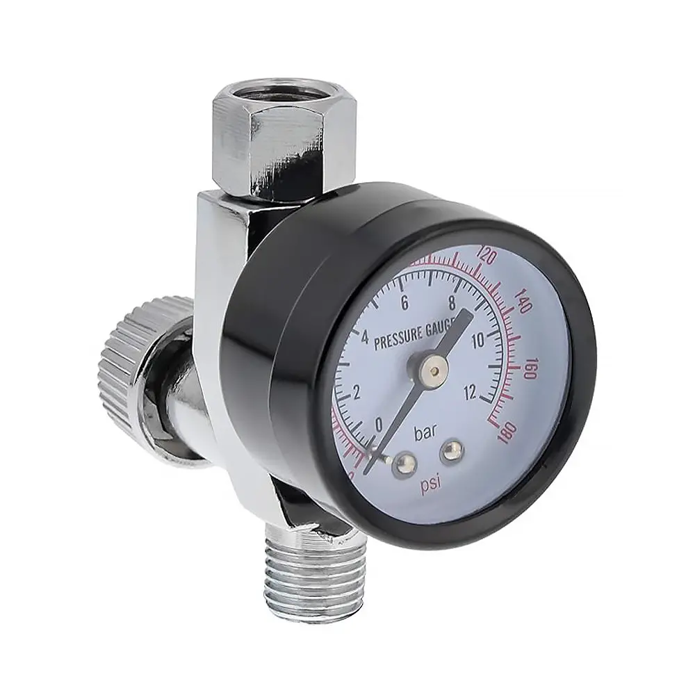 Devilbiss Spray Gun Air Pressure Regulator Gauge Hav-501-B 1