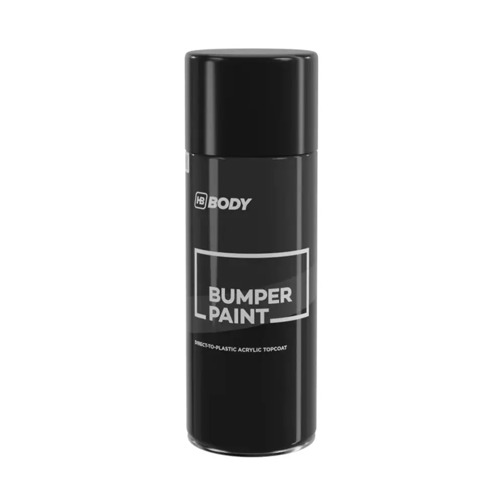 Hb Body 513 Bumper Spray Paint 400Ml Black Aerosol Acrylic Fast Drying Primerless 1
