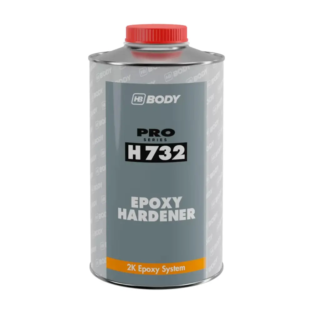 Hb Body H732 Epoxy Hardener 1L Use With P989 Primer & P988 Chassis Coat 1
