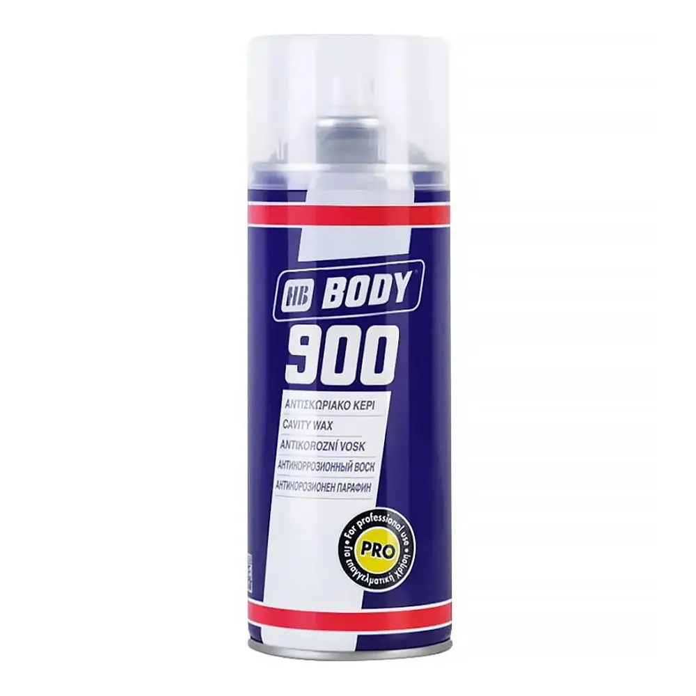 Hb Body 900 Cavity Wax 400Ml Brown Aerosol Spray Anticorrosion Protection 1
