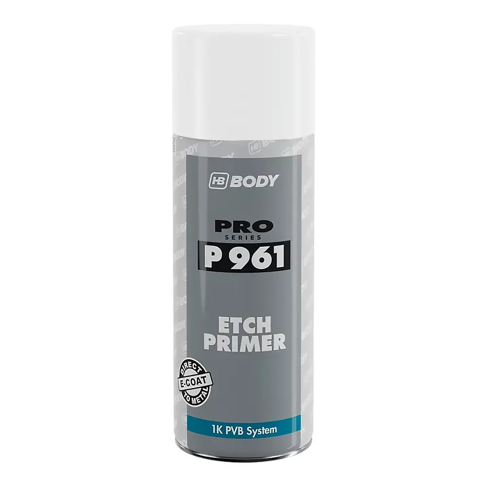 Hb Body P961 1K Etch Primer Spray Paint 400Ml Aerosol White 1