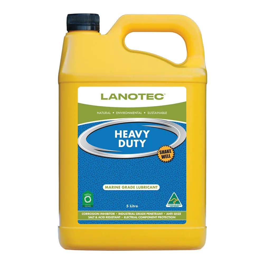Lanotec Liquid Lanolin Heavy Duty Penetrant Industrial Lubricant 5L 1