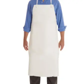 Apron, Heavy-Duty, White Pvc 1