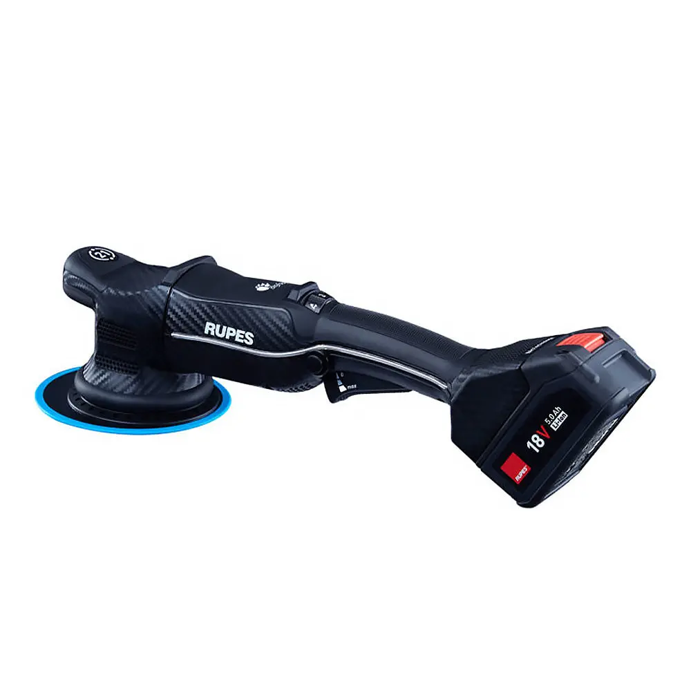 Rupes Hlr21/Bas Bigfoot Ibrid Cordless Brushless 125Mm Orbital Polisher Kit 18V 5.0Ah 2