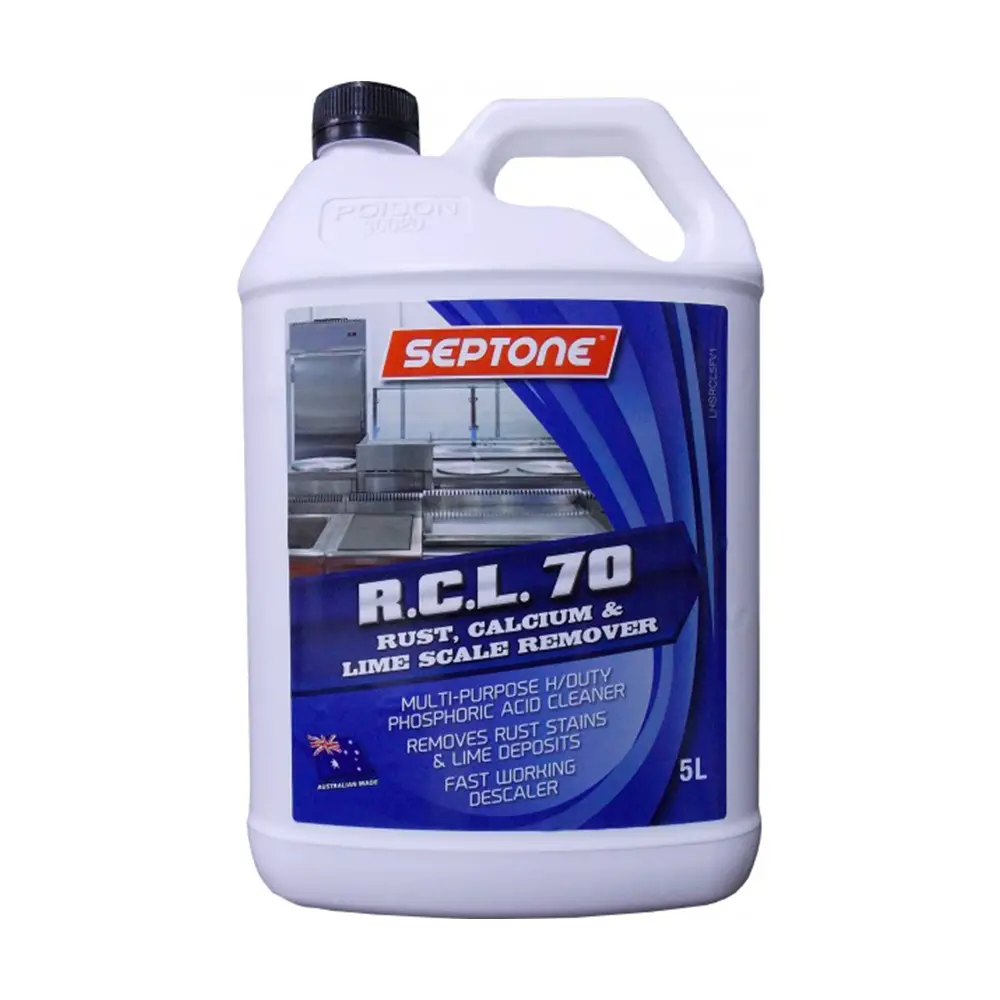 Septone Rcl 70 Rust Calcium Lime Scale Remover 5L Powerful Acid Cleaner 1