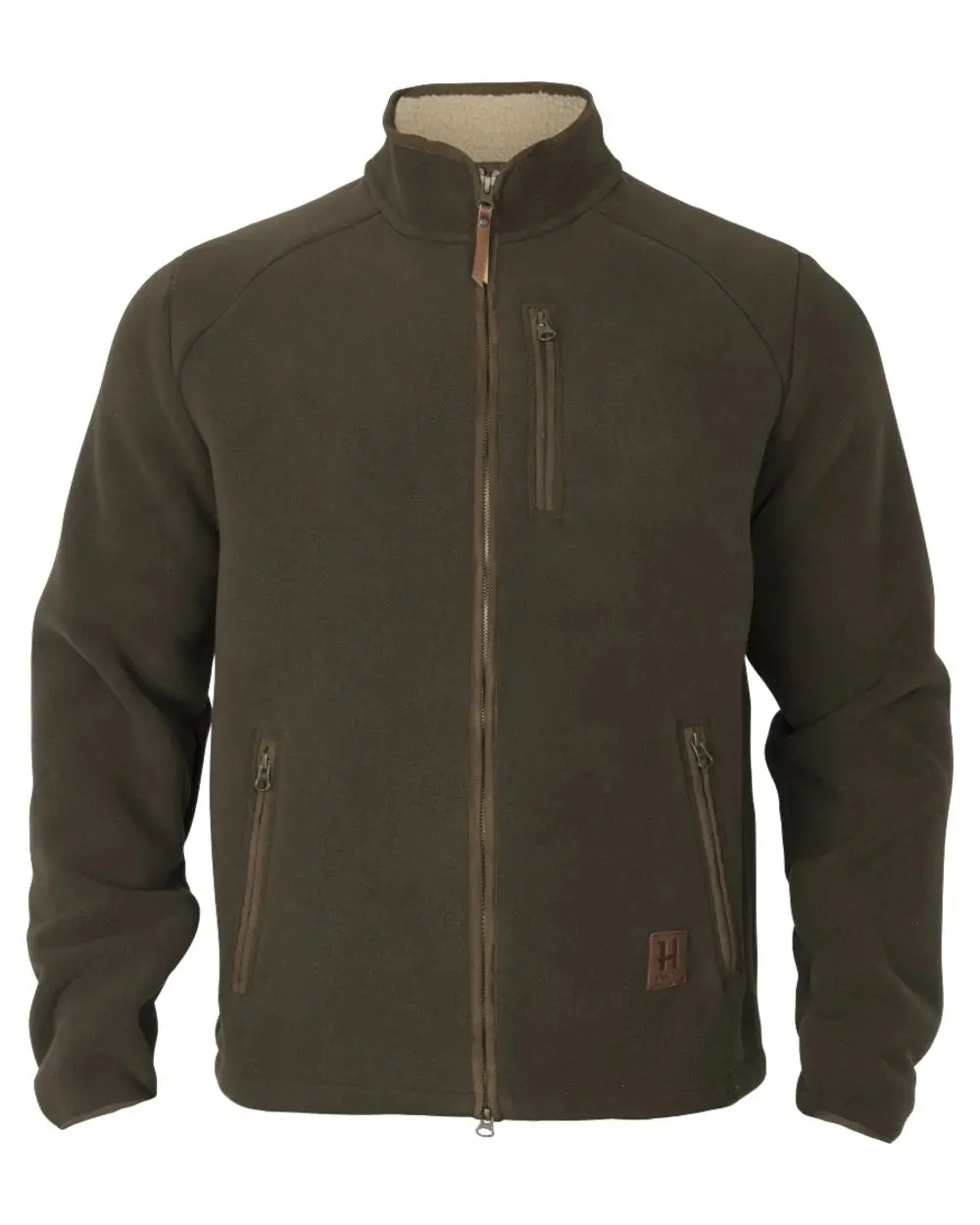 Harkila Sandhem Sherpa Fleece Jacket - Willow Green 1