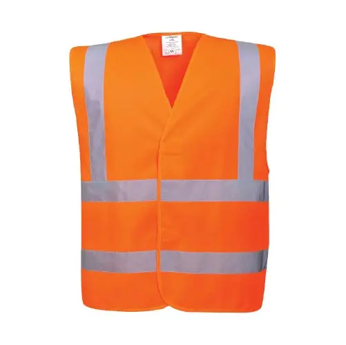 Hi-Vis Two Band & Brace Vest C470 Orange 1