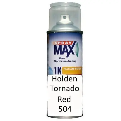 Auto Car Touch Up Can Holden Tornado Red 504 1
