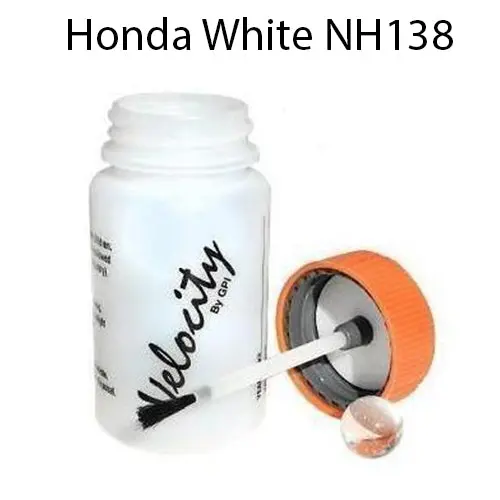 Automotive Touch Up Brush Bottle Honda White Nh138 50Ml 1