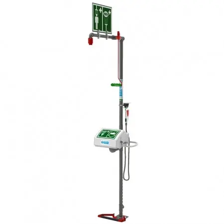 Hughes H-Exp18gs85g Safety Shower W/Eye/Facewash Ss Bowl 1