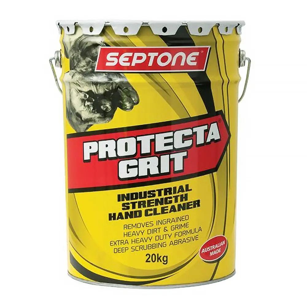 Septone Protecta Grit Heavy Duty Workshop Hand Cleaner 20Kg Drum 1