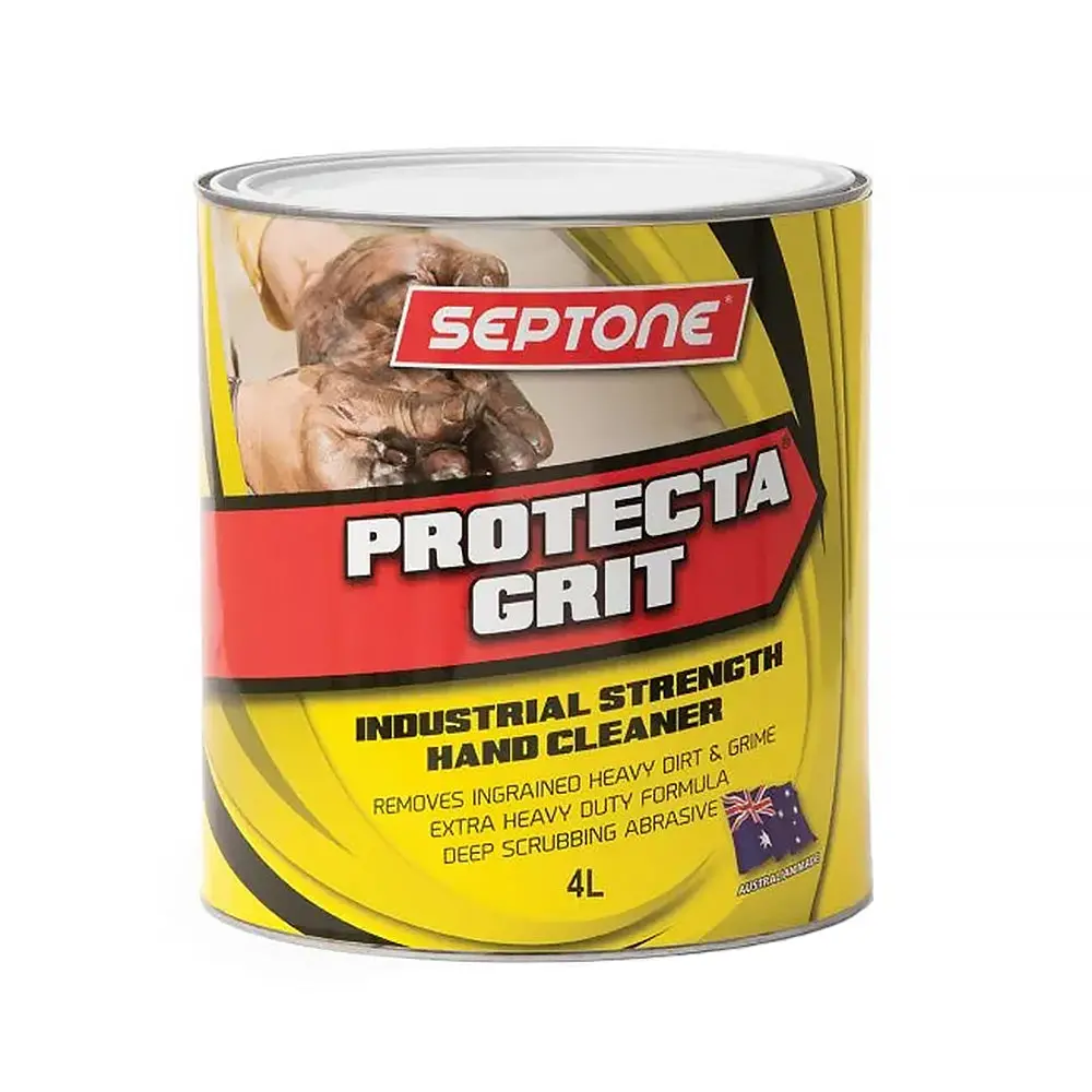 Septone Protecta Grit Heavy Duty Workshop Hand Cleaner 4L Tin 1