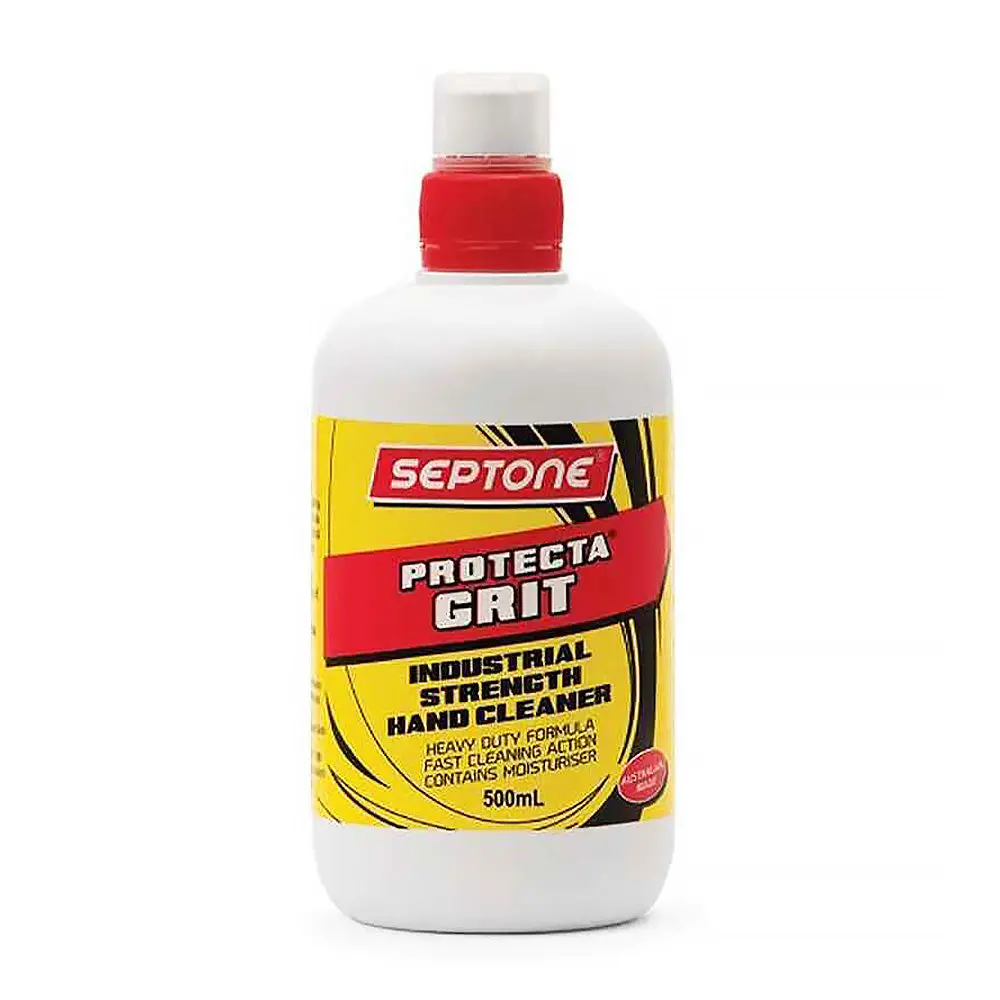 Septone Protecta Grit Heavy Duty Industrial Hand Cleaner 500Ml Squeeze Bottle 1