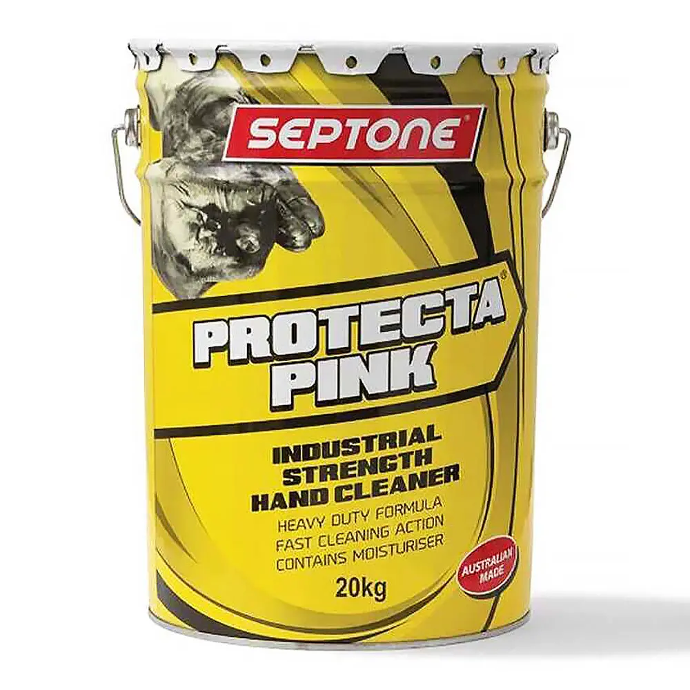 Septone Protecta Pink Heavy Duty Industrial Hand Cleaner 20Kg Drum 1