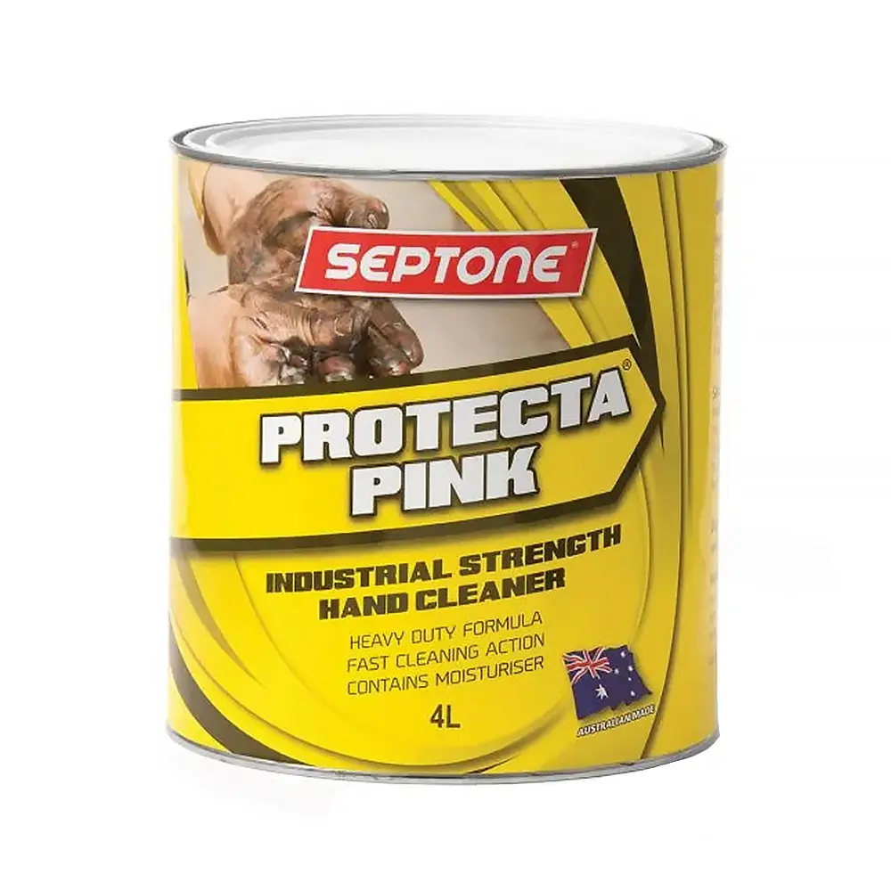 Septone Protecta Pink Heavy Duty Industrial Hand Cleaner 4L Tin 1