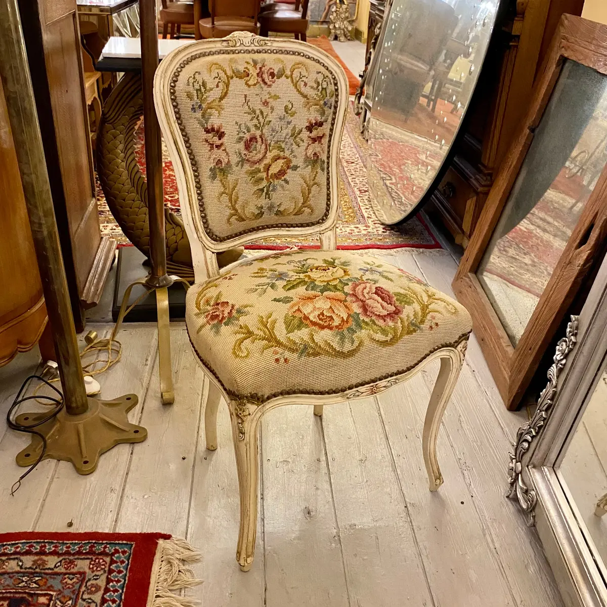 French Needle Point Chair - Sold 1
