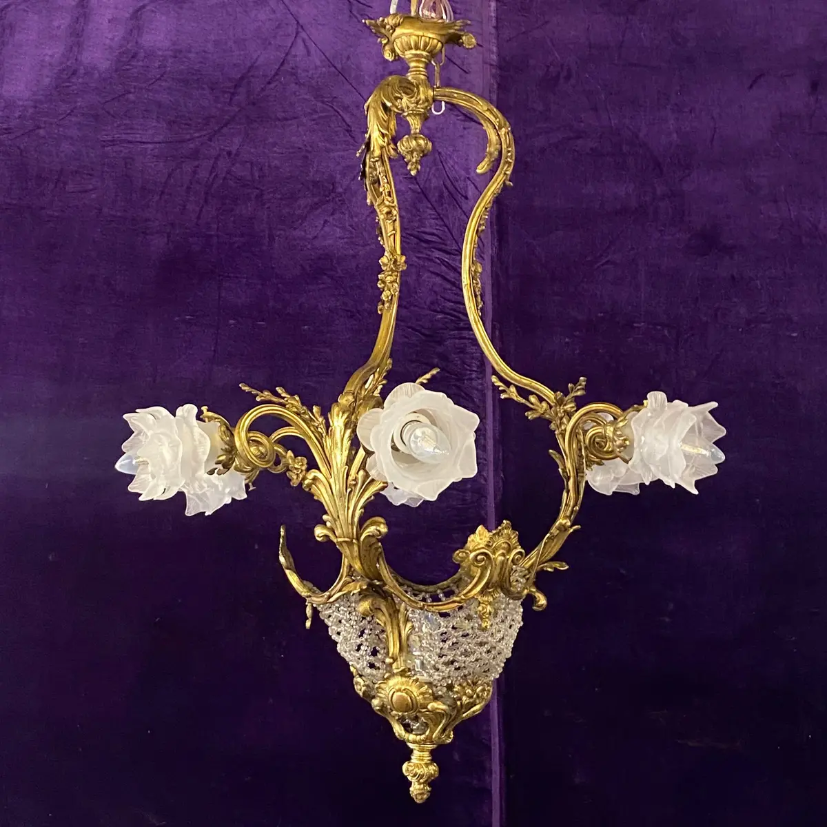 Beautiful Antique Victorian Chandelier - Sold 1