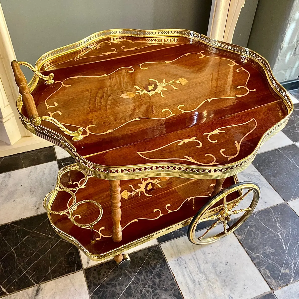 Unusual Vintage Drinks Trolley - Sold 1