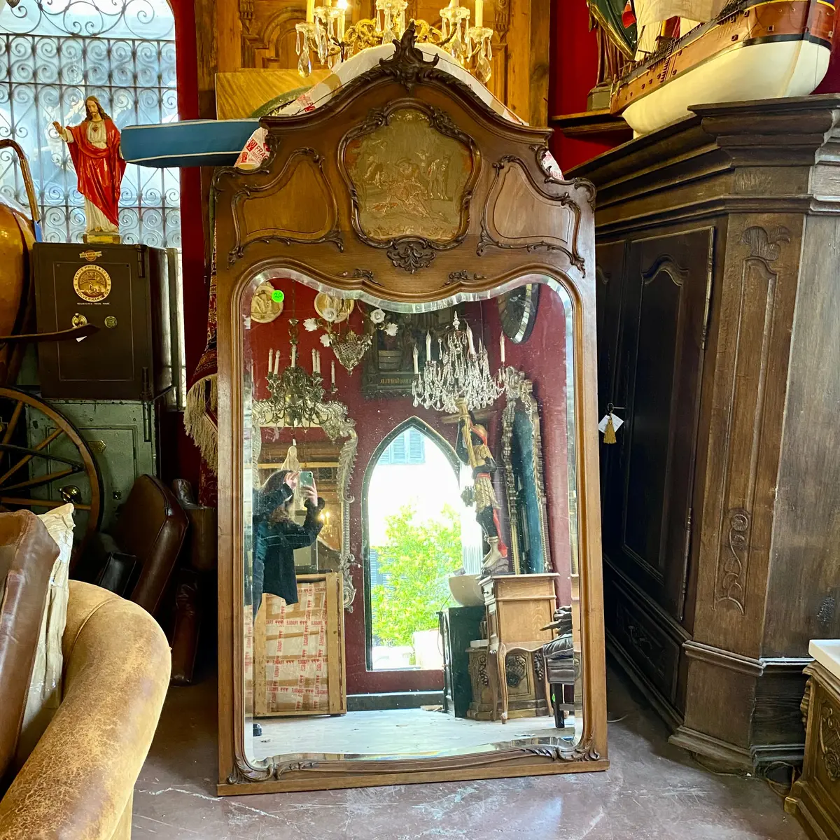 Stunning Trumeau Mirror 1
