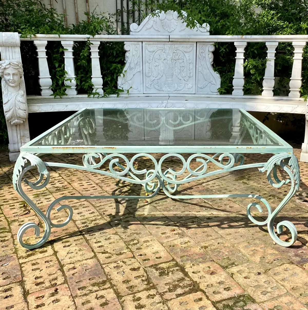 Rustic French Style Coffee Table 1