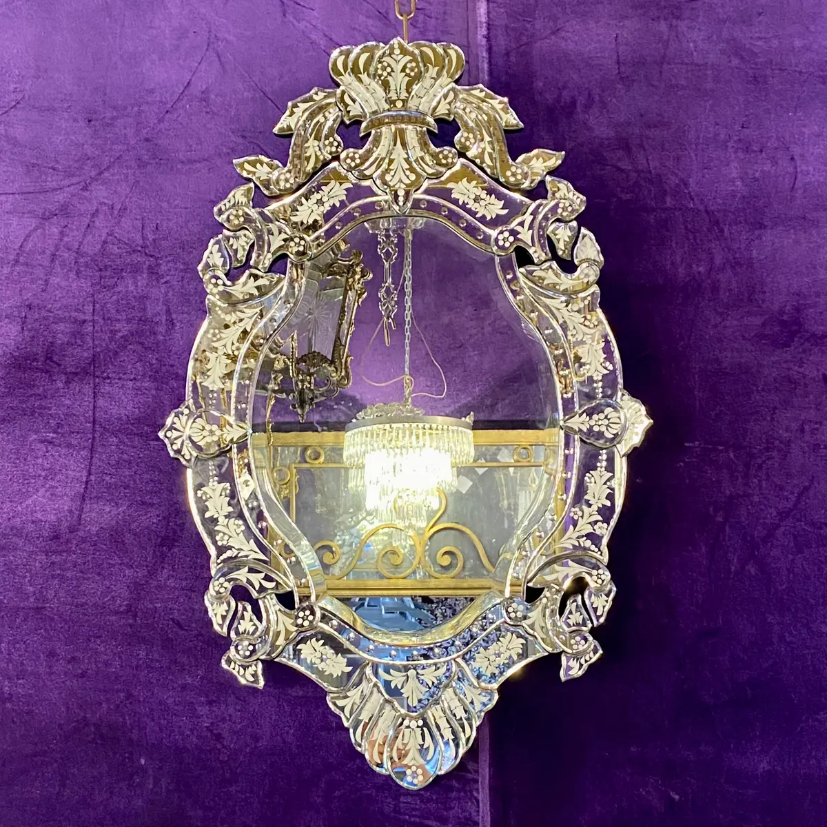 Classic Venetian Mirror- Sold 1