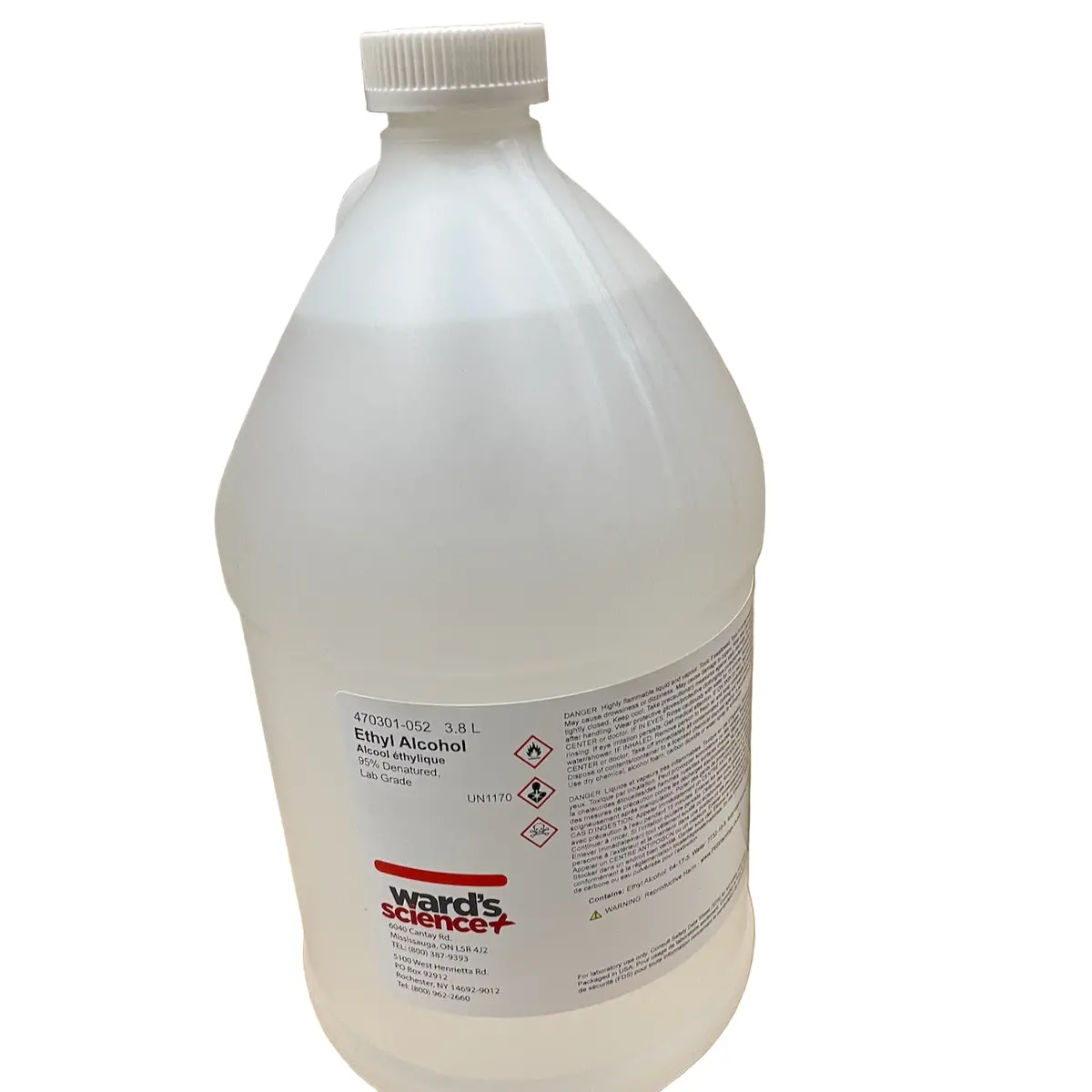 Ethanol Denatured, Anhydrous (85% Ethanol), 3.8 Litre Bottle 1
