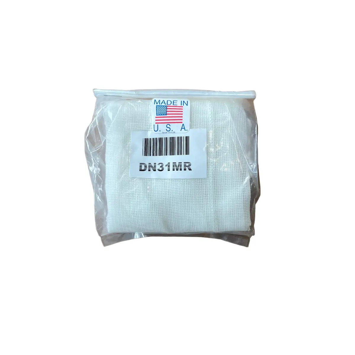 Monorail Replacement Net Bag 1/32" Mesh, 16" X 16", 6" Deep 1