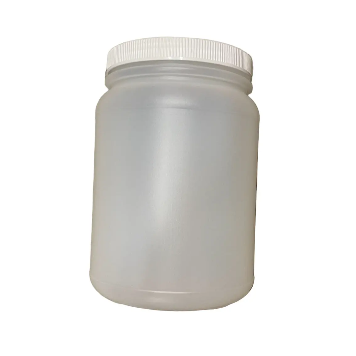 Wide Mouth Natural Plastic Jars, Hdpe, 2L (1/2 Gallon) 1