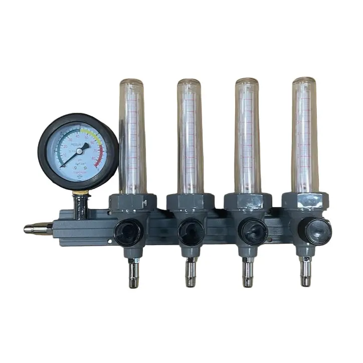 Oxygen Flow Meter Manifold, 4-Way 1