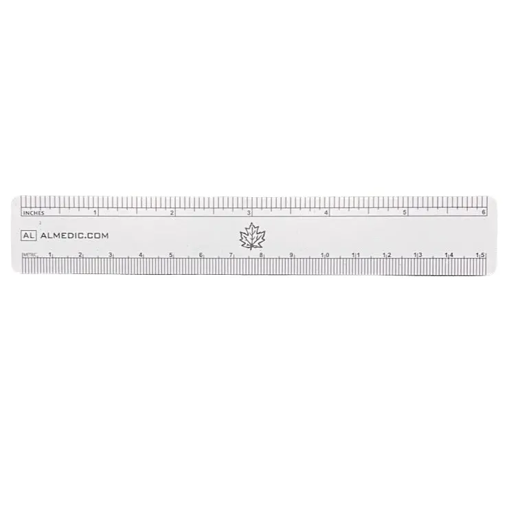 Vinyl Ruler, 150Mm / 6" 1