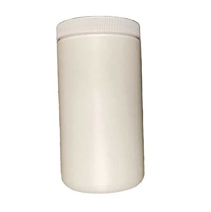 Wide Mouth White Plastic Jars, Hdpe, 1000 Ml 1
