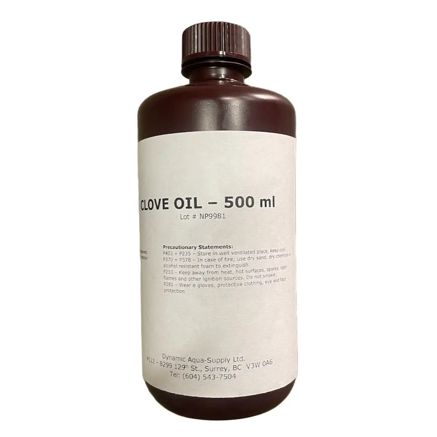 Clove Oil, 500 Ml Bulk Bottle 1
