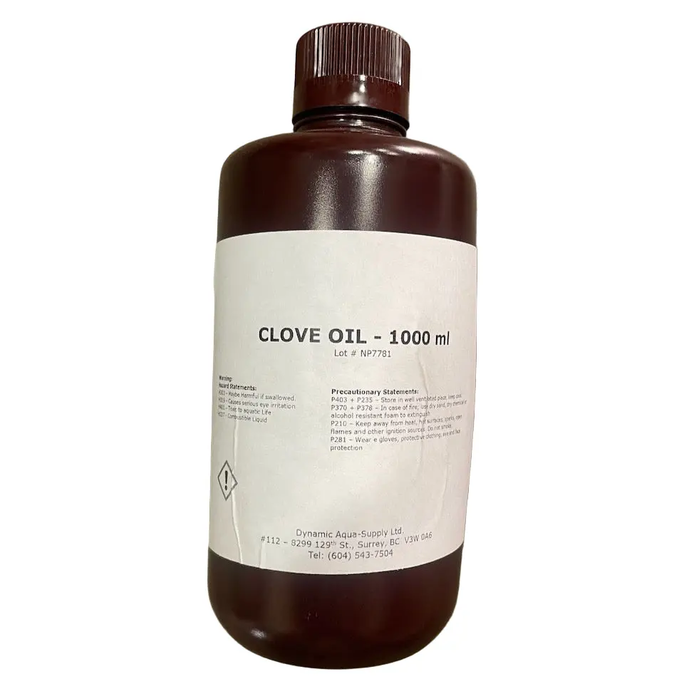 Clove Oil, 1000 Ml Bulk Bottle 1
