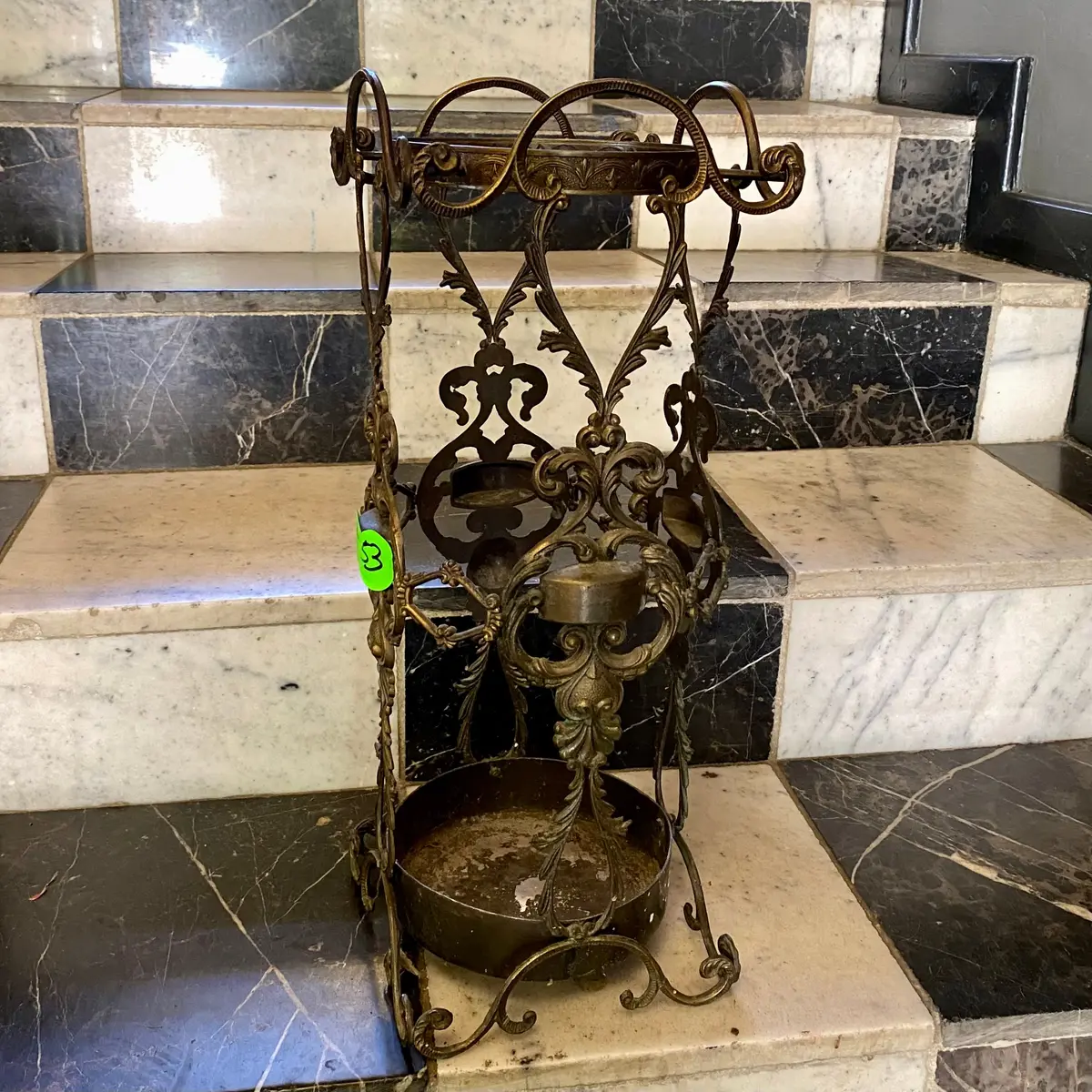 Antique Cast Iron Umbrella Stand - Sold 2