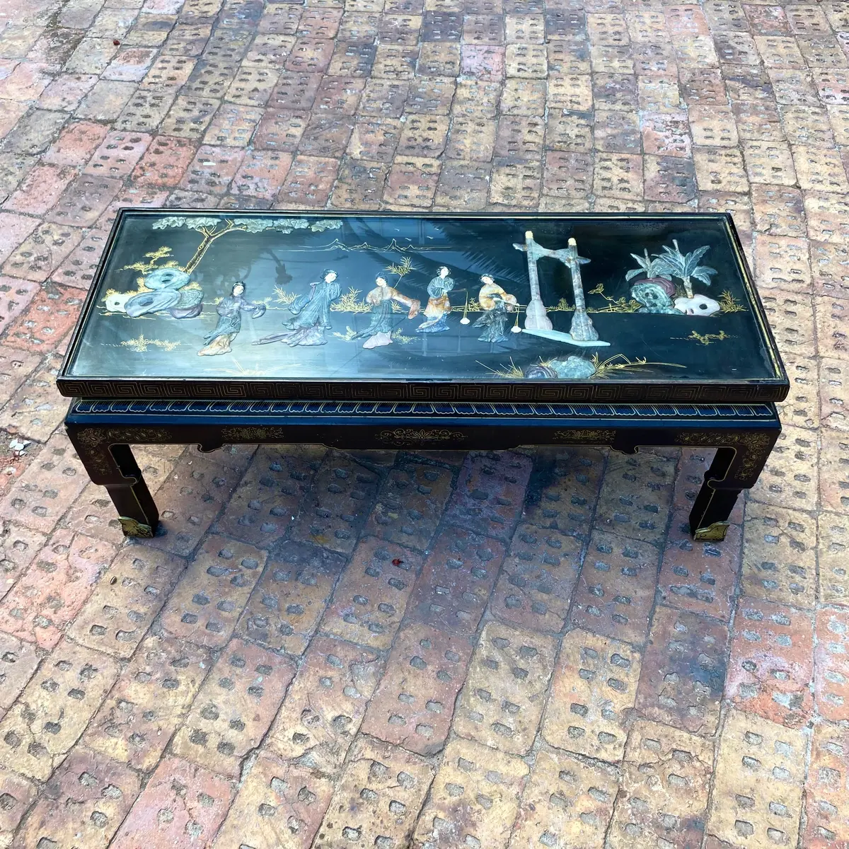 Antique Japanese Coffee Table 1