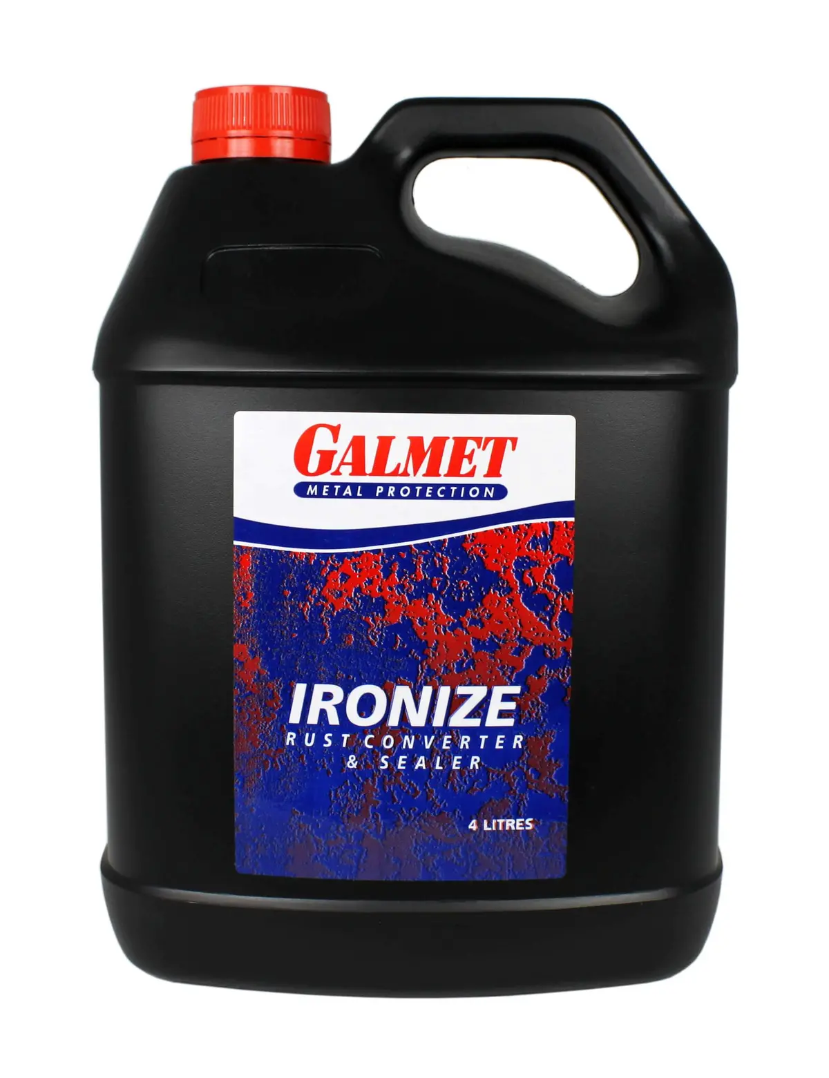 Galmet Metal Protection Ironize Rust Converter & Sealer 4L 1
