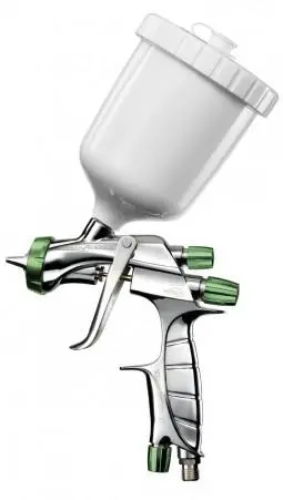 Anest Iwata Ls400 Supernova Entech Hvlp 1.3Mm Gravity Spray Gun & Pot 1